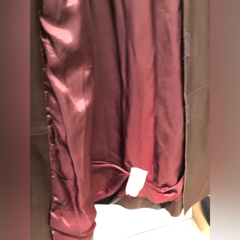 Gorgeous leather trench coat